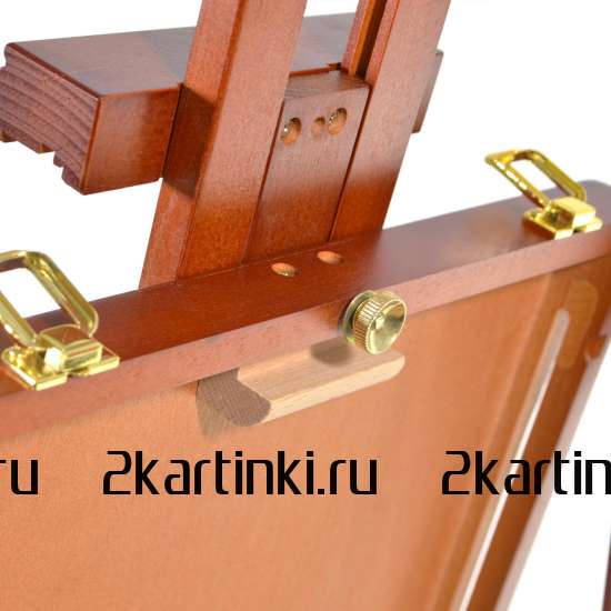 Тип товара Этюдник (этюдный ящик) переносной, коричневый, большой, бук, лакированный