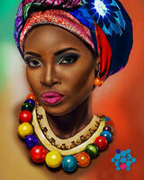 Без бренда «Портрет яркой женщины» в Тюмени в интернет-магазине  Без бренда «Портрет яркой женщины» в Тюмени