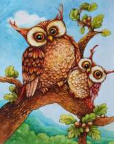 Без бренда «Совёнок с совой на ветке» в Тюмени