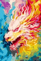 Без бренда «Разноцветный огненный дракон» в Тюмени в интернет-магазине  Без бренда «Разноцветный огненный дракон» в Тюмени