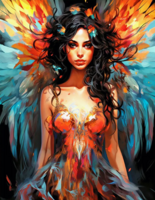 Без бренда «Девушка в ярком костюме в стиле фэнтези» в Тюмени в интернет-магазине Без бренда «Девушка в ярком костюме в стиле фэнтези» в Тюмени