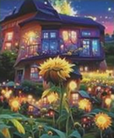 Без бренда «Сказочный домик и поле подсолнухов» в Тюмени в интернет-магазине Без бренда «Сказочный домик и поле подсолнухов» в Тюмени