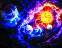 Без бренда «Солнце и планеты среди туч» в Тюмени